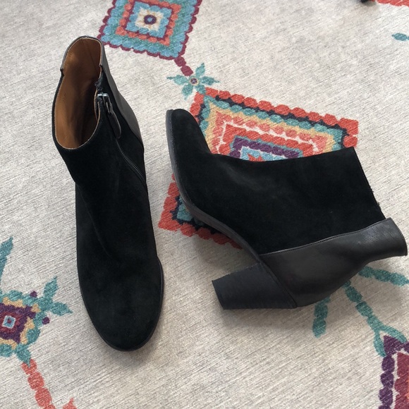 Delman Suede Ankle Boots - Picture 3 of 9